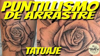 PASO A PASO APRENDE COMO TATUAR PUNTILLISMO de ARRASTRE Tattoo Fort [upl. by Azral]