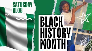 A weekend in my life  Celebrating the Black History Month [upl. by Salohcim]