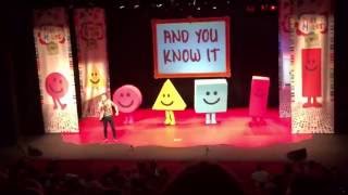 Mister Maker Live Tour Harlow Playhouse 220516 [upl. by Anaz]