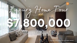 Singapore Condo Home Tour  Reflections at Keppel Bay  4 Bedroom ensuite 3229 sqft For Sale [upl. by Rexer]