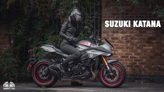 Suzuki Katana 2023  Review After Three Weeks Of Riding [upl. by Kimberly974]