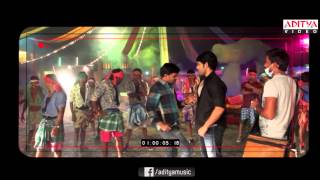 Kotha Janta Telugu Movie  Atu Amalapuram Song Making Video [upl. by Dekow]