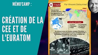 La création de la CEE et de lEURATOM [upl. by Edalb]