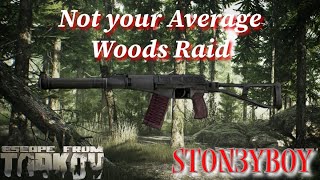 Not your Average Woods Raid  EscapefromTarkov [upl. by Anaitak]