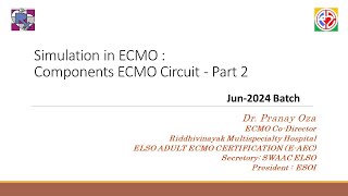 Components ECMO Circuit  Part 2 June 2024 [upl. by Melisa]