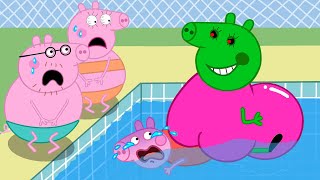 Zombie Apocalypse Peppa Pig Gets Lost in Plants vs Zombies  Peppa Pig Funny Animation [upl. by Kaleena]