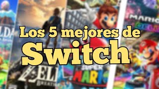 Los 5 mejores juegos para Nintendo Switch [upl. by Harihs]