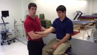 Valgus Stress Test of Elbow [upl. by Anauqaj]