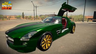 Sistemo una Mercedes SLS AMG  CAR MECHANIC SIMULATOR 2021 ITA [upl. by Neetsuj]