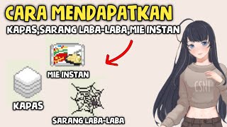 Cara Dapat Kapas Sarang Labalaba dan Mie Instan di Cisini Stories [upl. by Risteau]