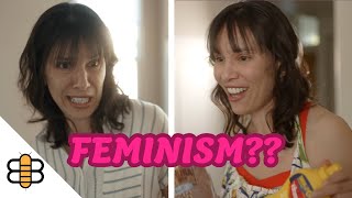 Feminist Changes Mind As WW3 Kicks Off [upl. by Eelreveb]