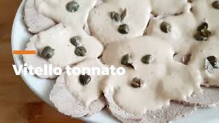 Vitello tonnato  ricetta classica piemontese [upl. by Charlean]