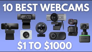 1 vs 1000 webcams and my 10 favorite webcams at prices in between [upl. by Bidget]