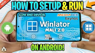 NEW 🔥 WINLATOR MALI V20  SETUPSETTINGSREVIEW  WINDOWS EMULATOR FOR LOWEND DEVICES [upl. by Drehcir956]