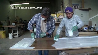 How to Apply a Ceruse Finish  Million Dollar Contractor  HGTV Asia [upl. by Akenaj]