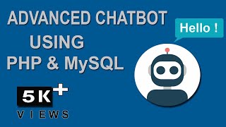 Advance Chatbot using php html mysql 2  2019 [upl. by Robison699]