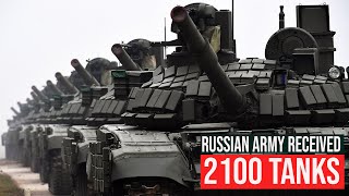 Russian army received 1900 tanks and another 200 are expected for a longterm war [upl. by Kciv]