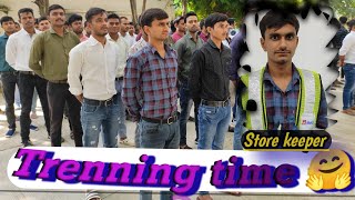 Store keeper job  trenning time  Class room Masti 🤗br10rahul vlog [upl. by Sevein]