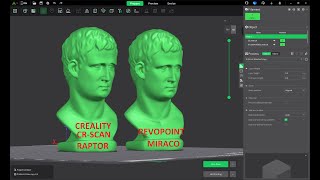 Revopoint Miraco VS Creality CRScan Raptor 🙂 [upl. by Ithaman698]