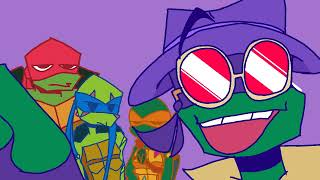 I wear your granddads clothes i look incredible meme ROTTMNT FANANIMATION [upl. by Drannel555]