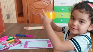 Qogozdan oyinchoq yasash Изготовлениеигрушки из бумаги Make toys with paper [upl. by Derag]