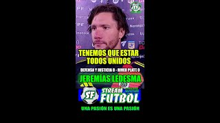 Jeremías Ledesma quotTenemos que estar todos unidosquot [upl. by Behm]