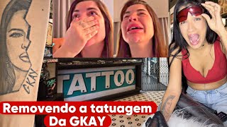 Removi a tatuagem da GKAY [upl. by Lamarre]