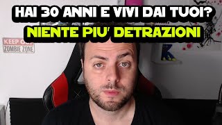 Niente più detrazioni per figli a carico se hanno 30 anni o più [upl. by Atirac]