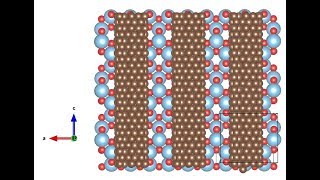 VESTA Software  Carbon Nanotube  AnataseTiO2 Heterostructure [upl. by Nnaeirual295]