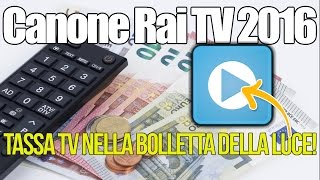 Canone Rai TV 2016 paga anche chi ha un videocitofono [upl. by Hniv]