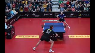 SIMON GAUZY vs MENGEL  DYN TISCHTENNIS [upl. by Ingles]