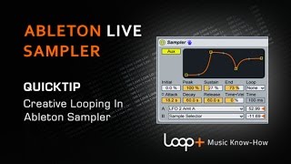 Creative Vocal Looping With Ableton Sampler  Loop Quick Tip [upl. by Llydnek178]