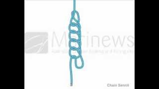 How to Tie Chain Sennit Knot [upl. by Uhthna364]