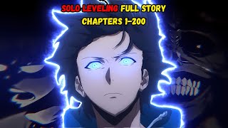 SOLO LEVELING Full Story  Chapters 1200  Manhwa Recap [upl. by Helfand769]