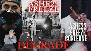 REACTION ASHE 22 feat Freeze Corleone  DEGRADE [upl. by Aihsar]