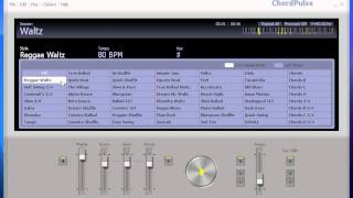 Waltz styles  time signature of 34  ChordPulse music software [upl. by Aicele105]