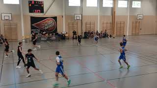 Ungdomsserier U16C Eastside Hornets vs Borås Basket 20240929 [upl. by Yragerg80]