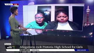 Racism  Allegations rock Pretoria High School for Girls [upl. by Yraunaj32]