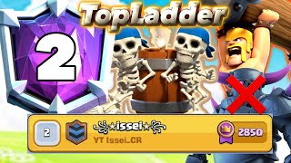 Top2 with WB Bridge Spam without PEKKA deck💪Clash Royale [upl. by Oaht]