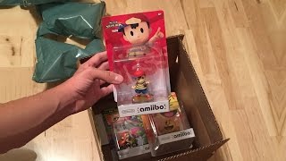 Rare Amiibo unboxing and haul from Gamestop [upl. by Annayar541]