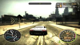 Need For Speed Most Wanted 2005  Race 96  Industrial amp Omega Tollbooth [upl. by Peterman]