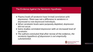 Is the Serotonin Theory of Depression Wrong [upl. by Maurilia931]