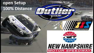 iRacing  IIS  2024R12 New Hampshire  A Cup open Setup amp 100 Distance [upl. by Gussi620]