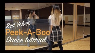 Red Velvet 레드벨벳 피카부 PeekABoo  Lisa Rhee Dance Tutorial [upl. by Tish]