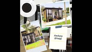 Copenhagen – Palram – Canopia Studio Kit  Garden Office Kit [upl. by Cozza324]