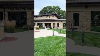 John Wayne Birthplace amp Museum  Historic site in Winterset – 1 quotFront of the Museumquot [upl. by Sophy457]