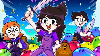 Jaiden FINALLY Tries Stardew Valley [upl. by Ahsema]