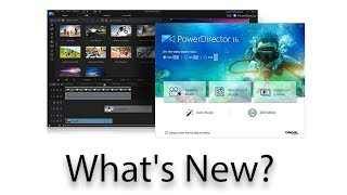 Whats New In CyberLink PowerDirector 16   Review [upl. by Adaha862]