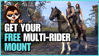 FREE MultiRider Mount with Gold Road  ESO Event Guide [upl. by Harmaning]