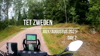 Solo motorcycling the TET Sweden section 1 [upl. by Aneda]